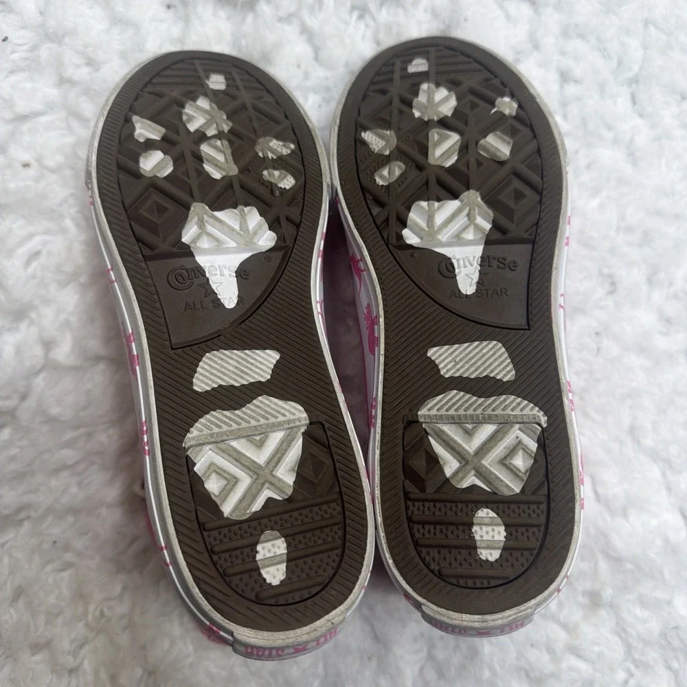 Converse DINOVERSE Chuck Taylor All Star Hi Tops•Junior Size 5.5 Dino Pink Rare!